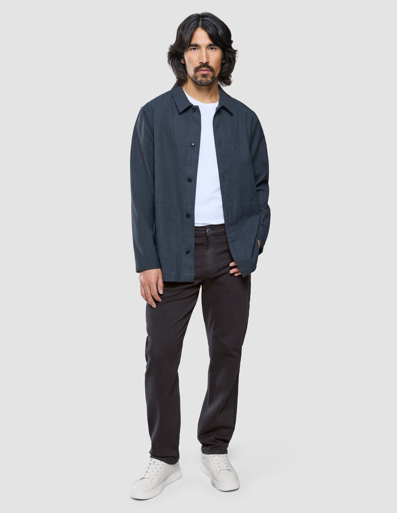 Classic 5-Pocket Pants Regular Dark Brown