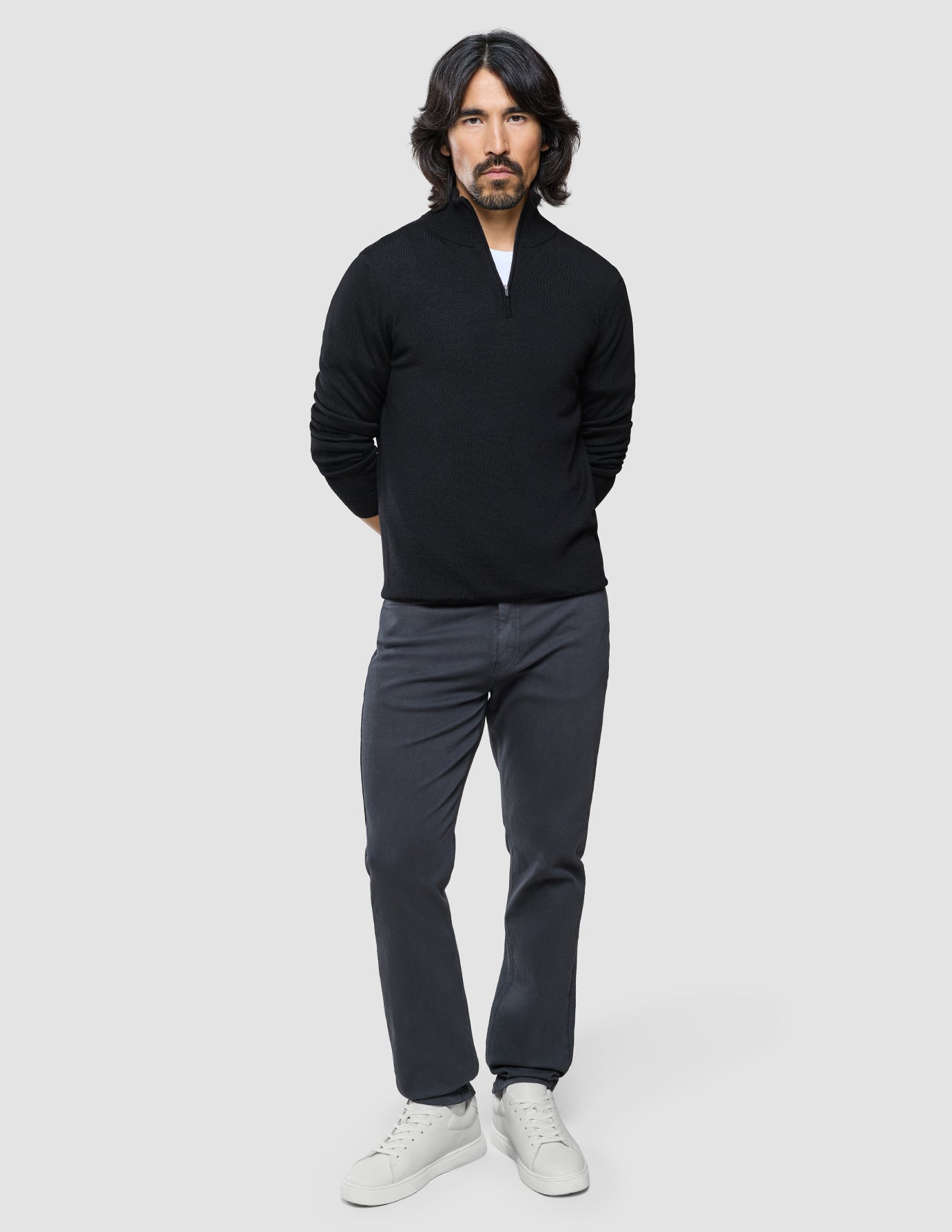 Classic 5-Pocket Pants Slim Dark Grey