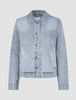 Women's Classic Denim Jacket Light Grey Washed