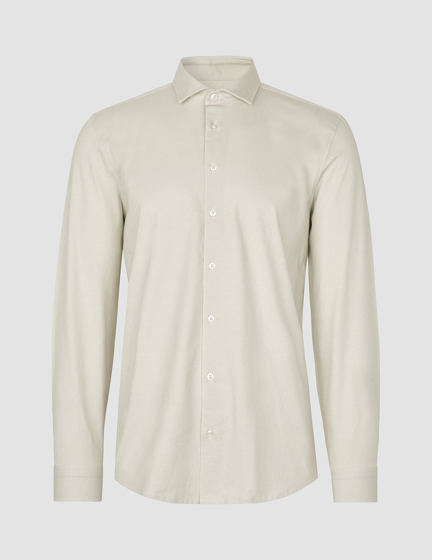 Classic Shirt Beige Twill Regular