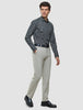 Classic Shirt Grey Floral Regular