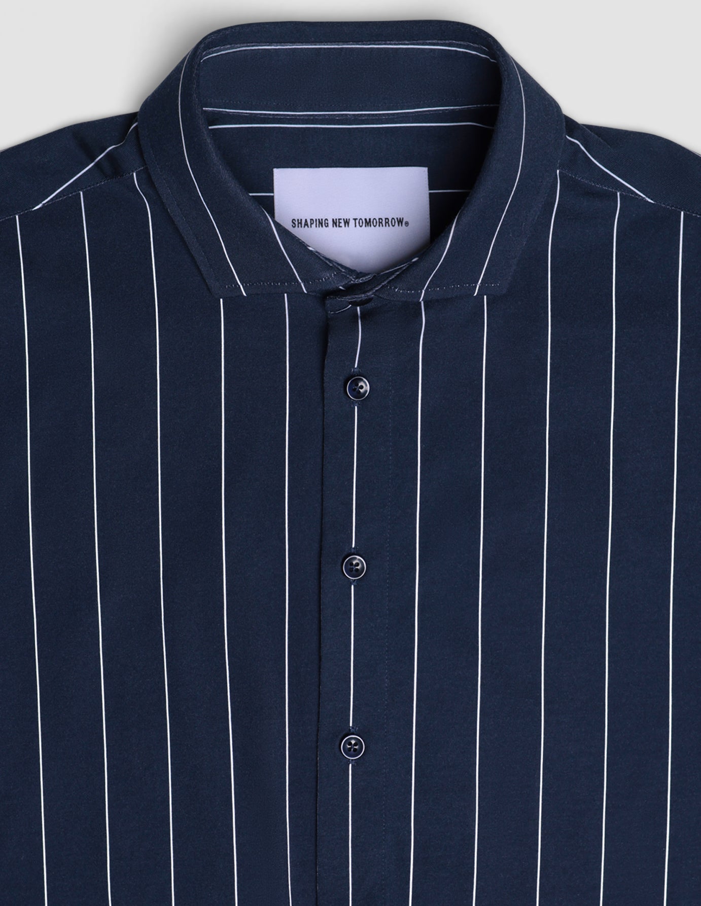 Classic Shirt Midnight Pinstripes Regular