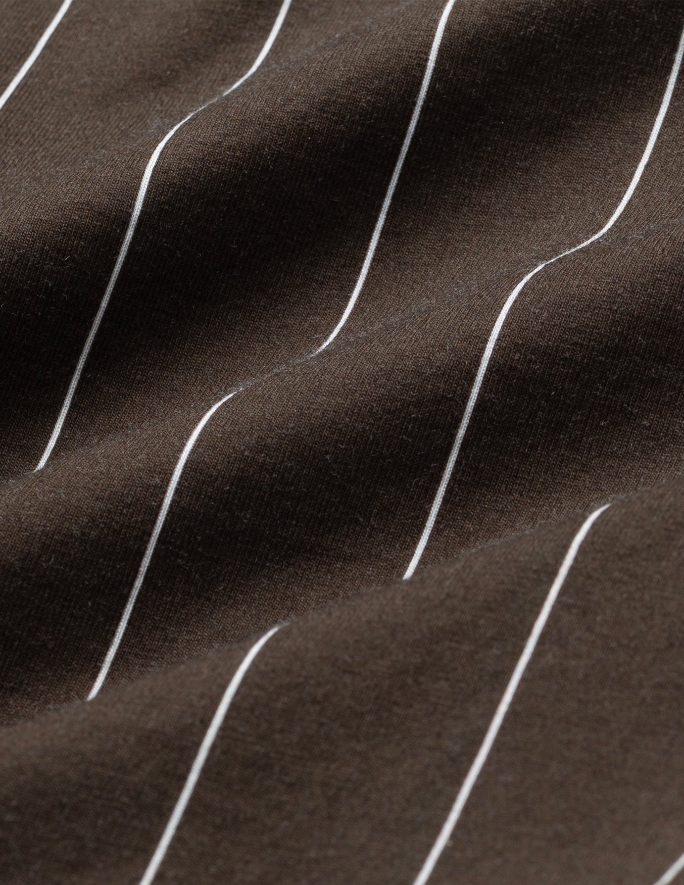 Classic Shirt Brown Pinstripes Regular