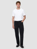 Corduroy Pants Relaxed Fit Black