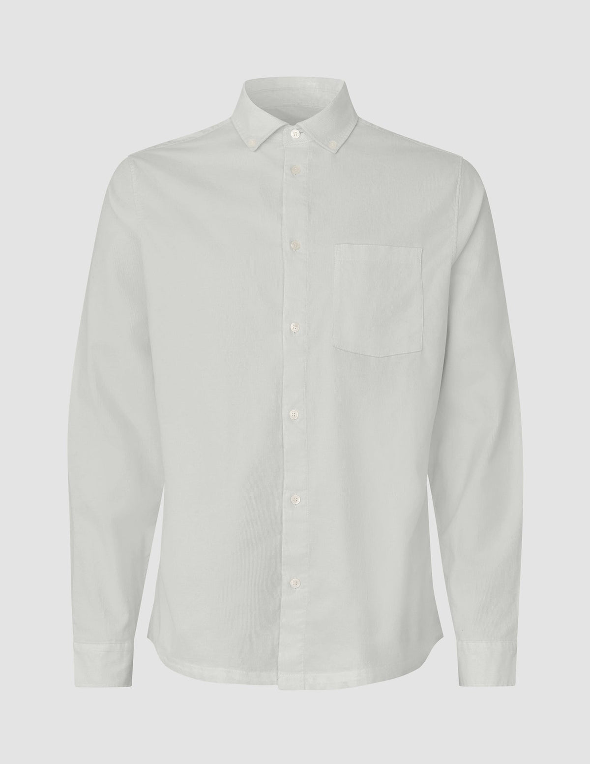 Corduroy Shirt Bone White