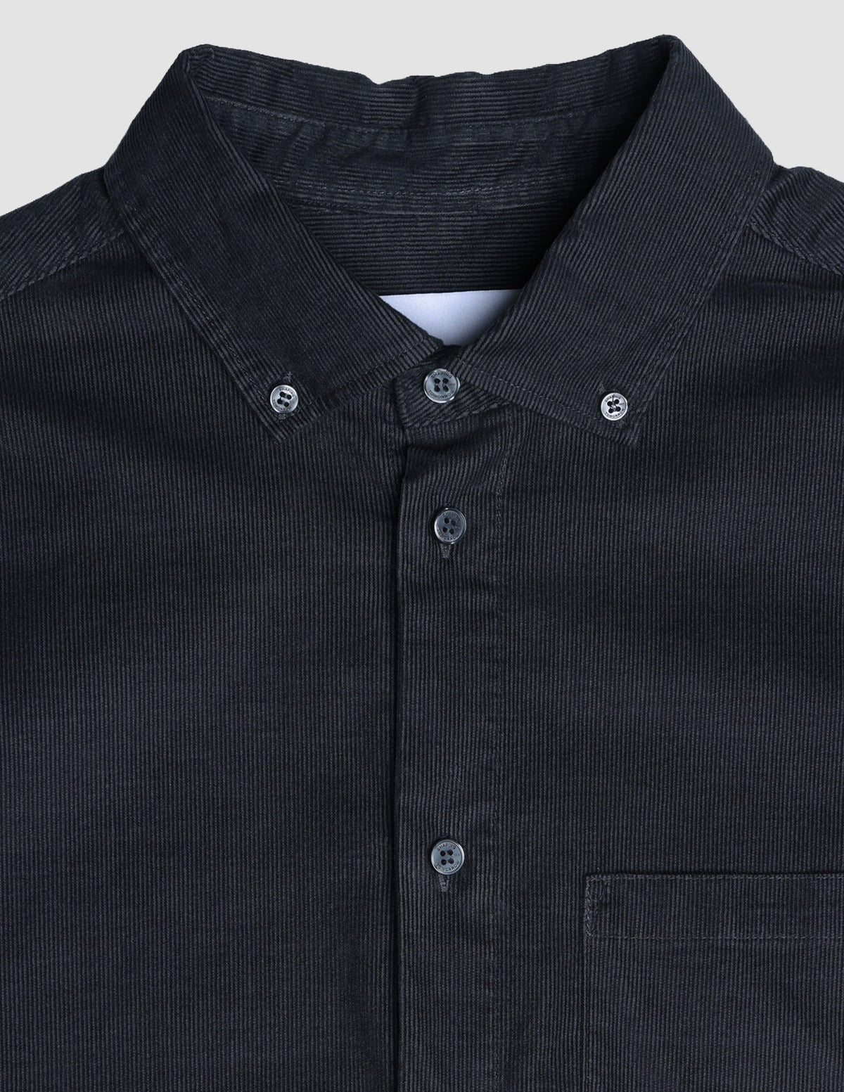Corduroy Shirt Dark Grey