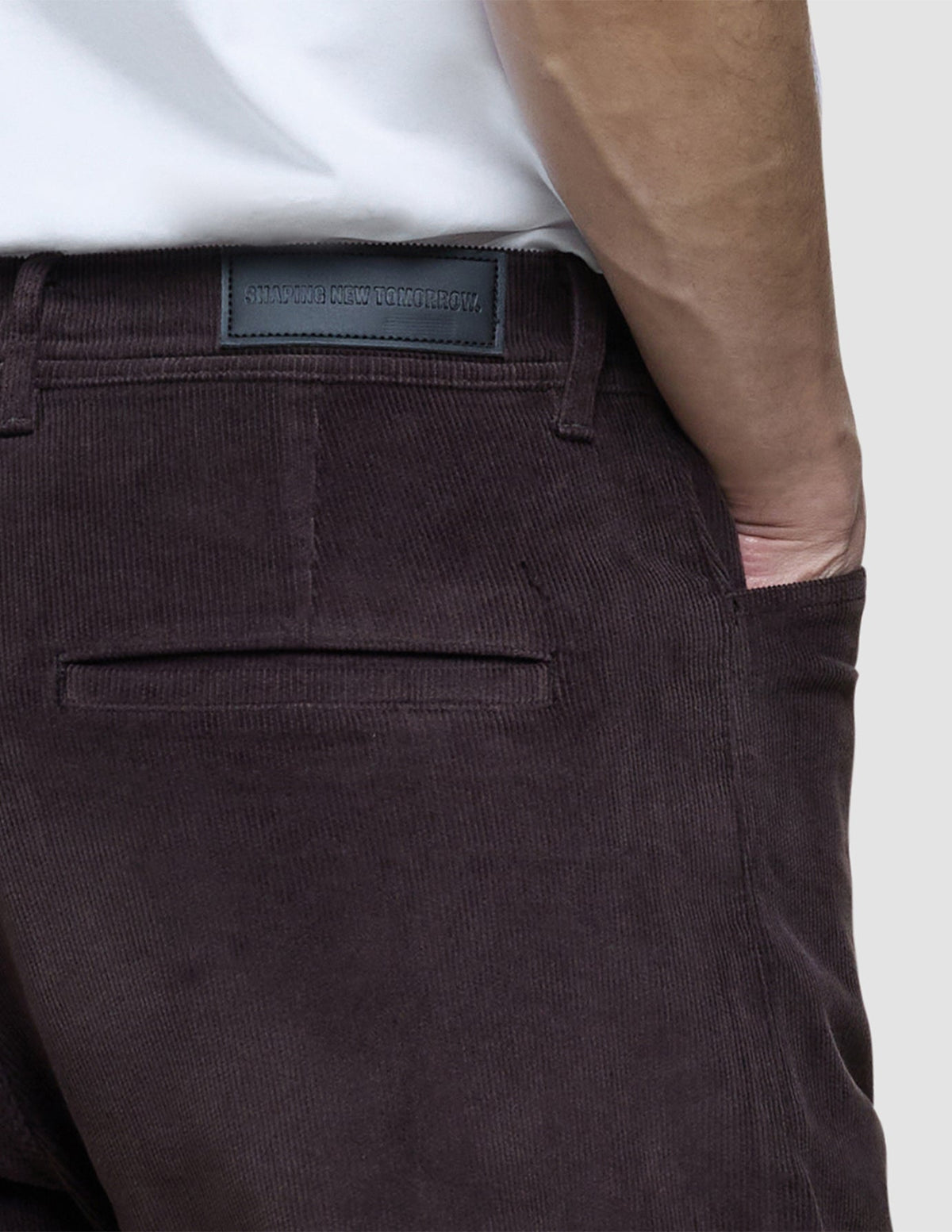 Corduroy Pants Relaxed Fit Deep Espresso