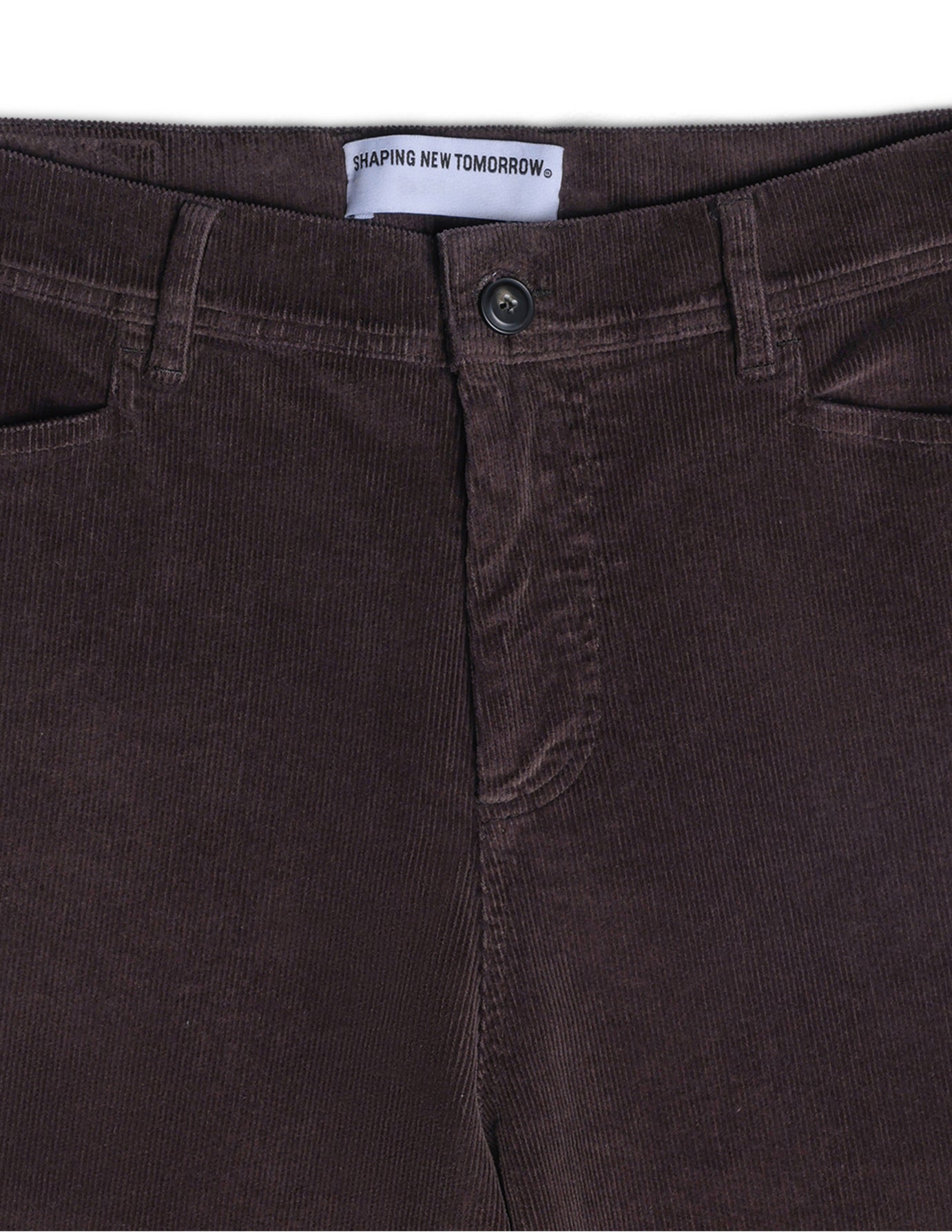 Corduroy Pants Relaxed Fit Deep Espresso