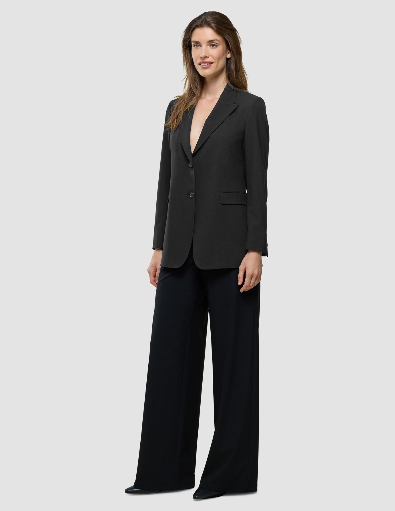 Women Ease Blazer Black