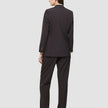 Women Ease Blazer Mocha Melange