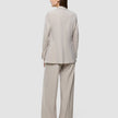 Women Ease Blazer Vanilla Melange