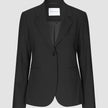 Women Ease Fitted Blazer Black