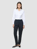 Women Ease Pants Tapered Black
