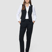 Women Ease Pants Tapered Black