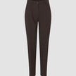 Women Ease Pants Tapered Mocha Melange