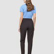 Women Ease Pants Tapered Mocha Melange