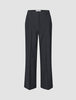Women Ease Pants Wide Black