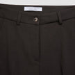 Women Ease Pants Wide Mocha Melange