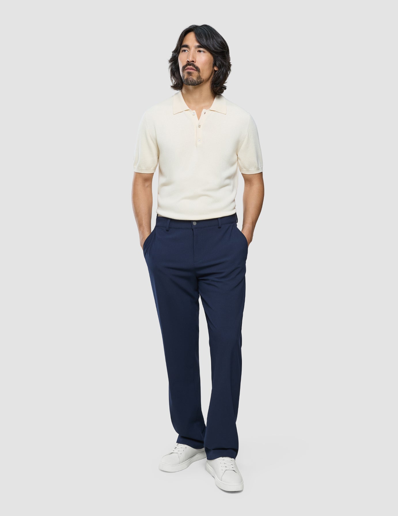 Ease Pants Relaxed Fit Blue Nights