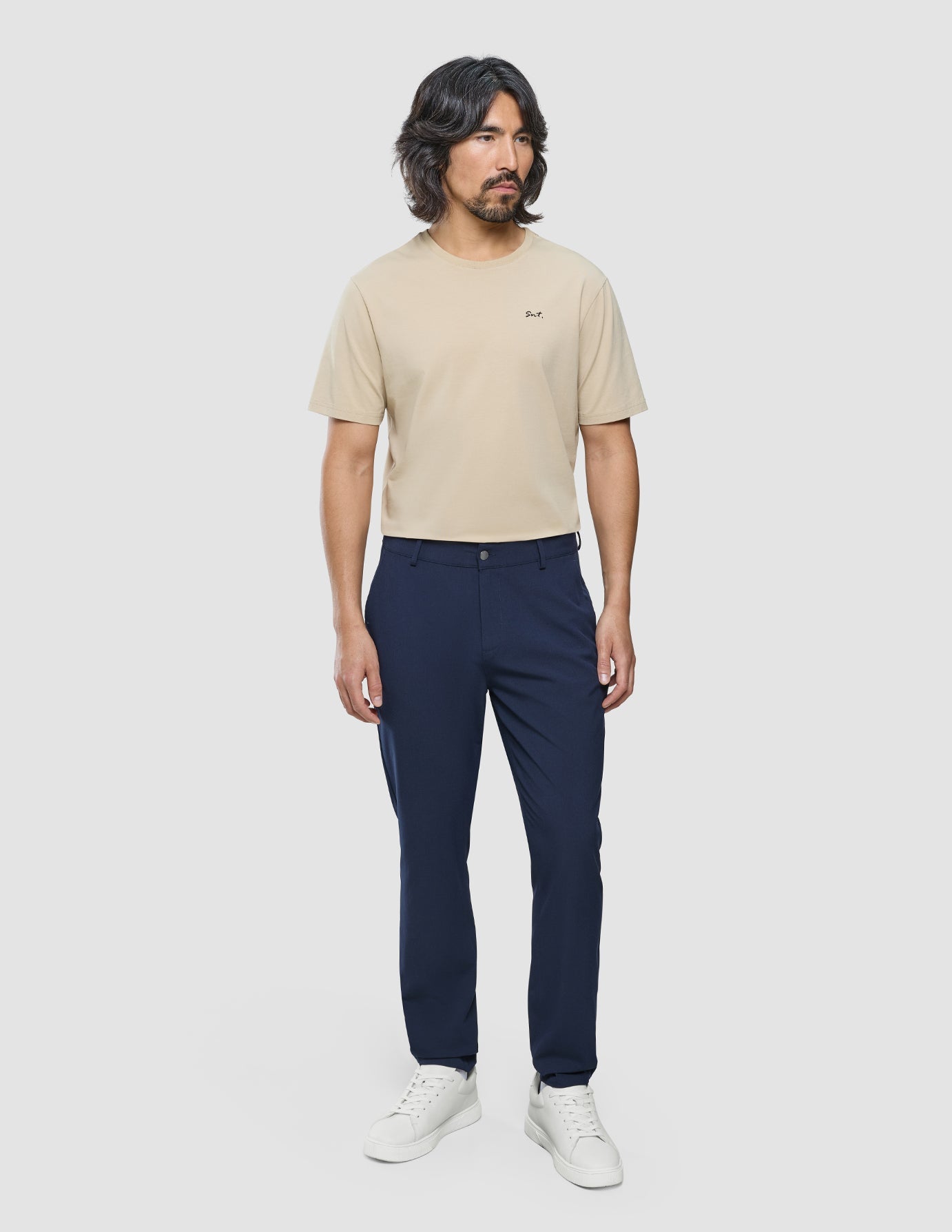 Ease Pants Slim Blue Nights