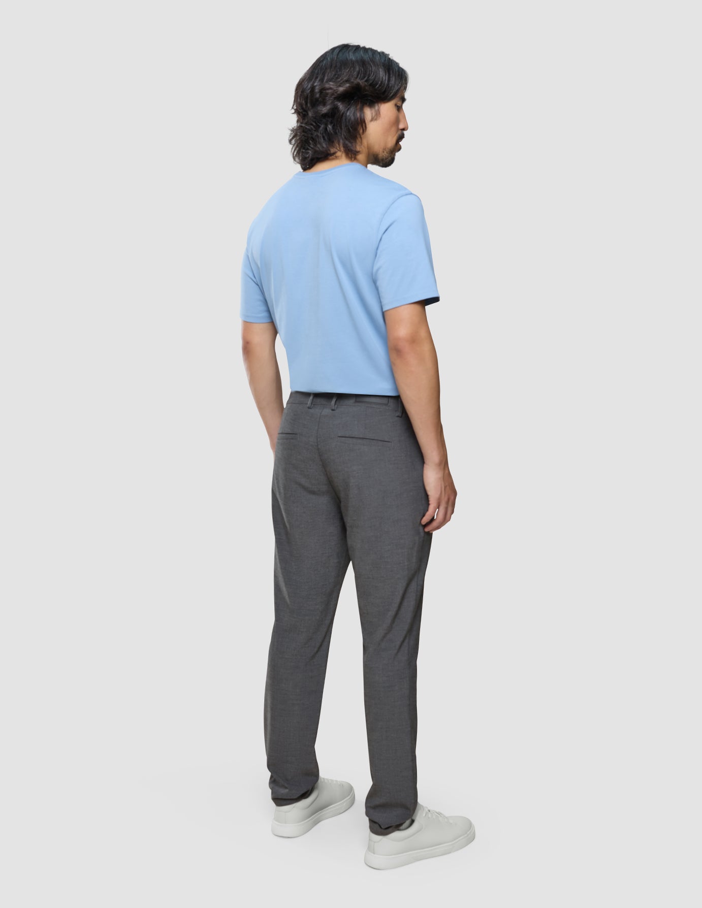 Ease Pants Slim Dark Grey