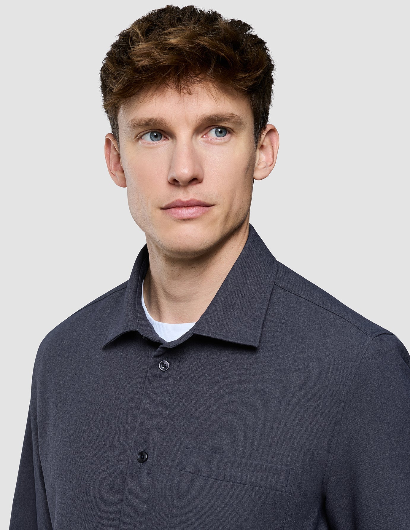 Effortless Shirt Dark Grey