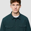 Essential Overshirt Pine Green