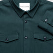 Essential Overshirt Pine Green