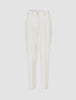 Women Essential Pants Tapered Off White