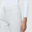 Women Essential Pants Tapered Off White