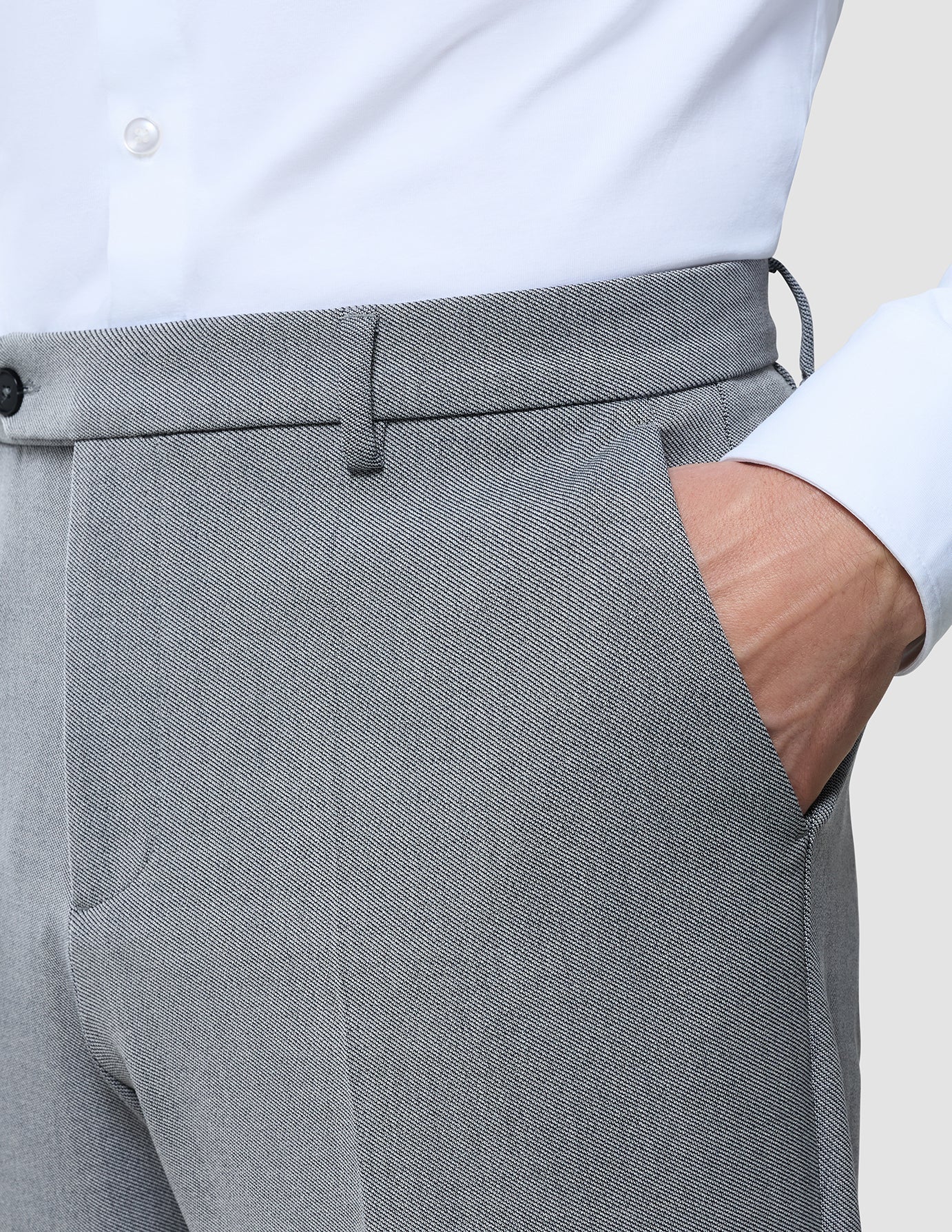 Essential Suit Pants Relaxed Fit Ash Twill