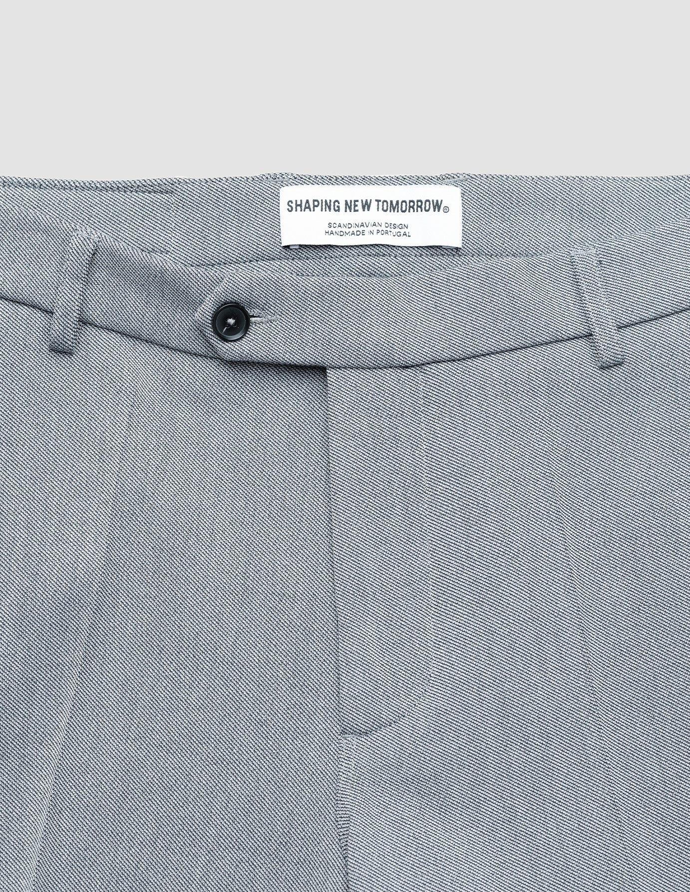 Essential Suit Pants Slim Ash Twill