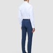 Essential Suit Pants Slim Navy Checks