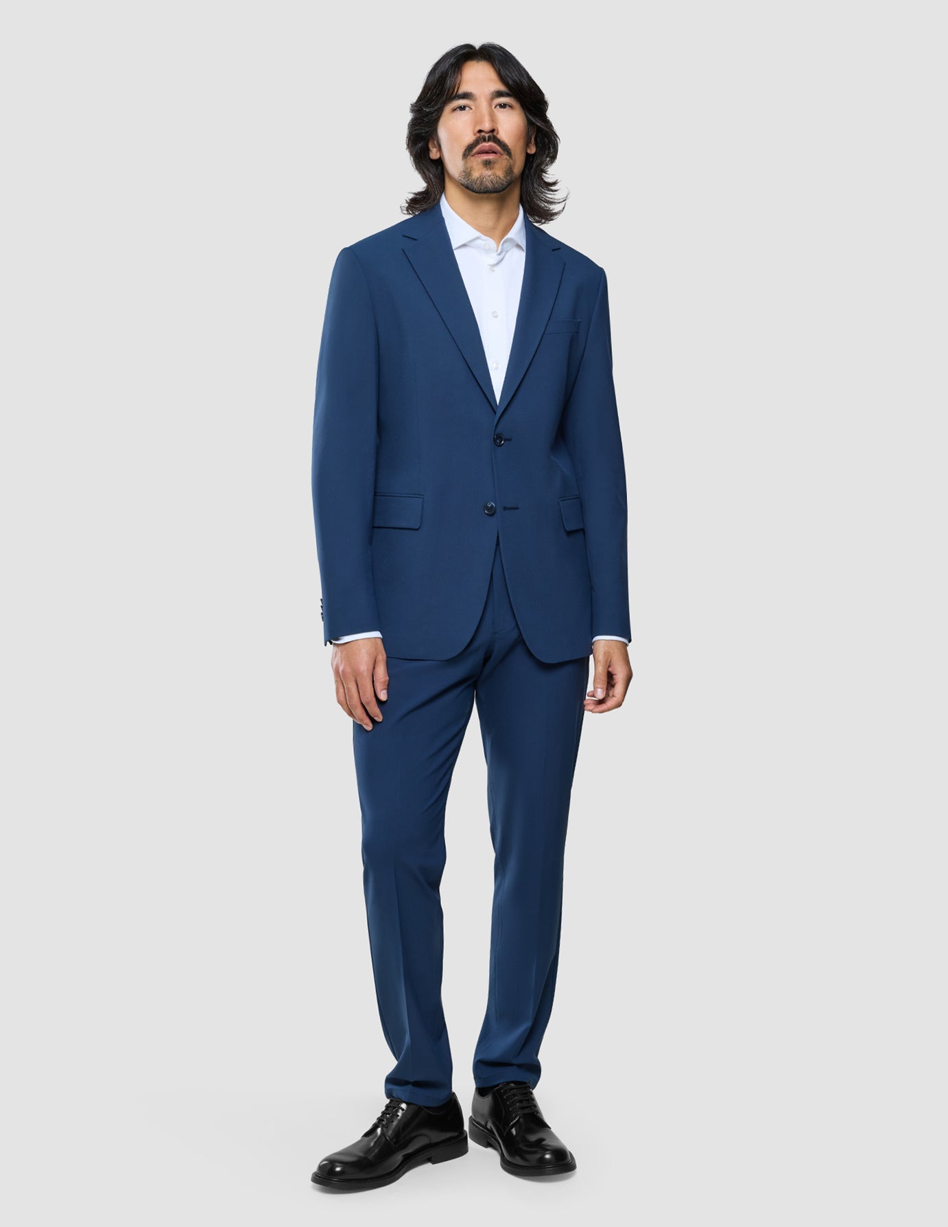 Essential Blazer Regular Marine Blue