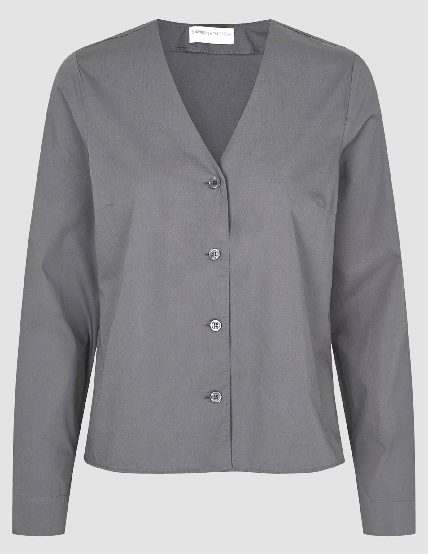 Madison Blouse Steel Grey