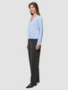 Madison Blouse Powder Blue