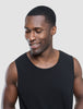 Rib Tank Top Black