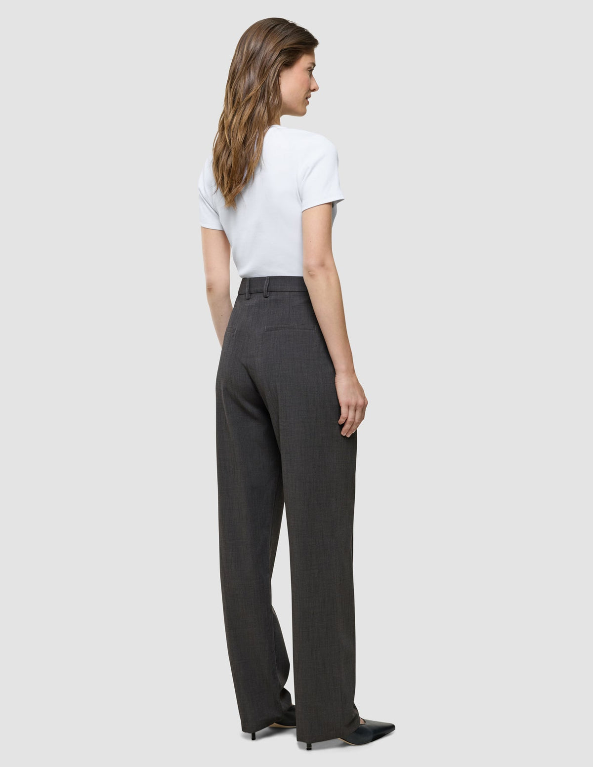 Women Nara Pants Straight Cool Brown