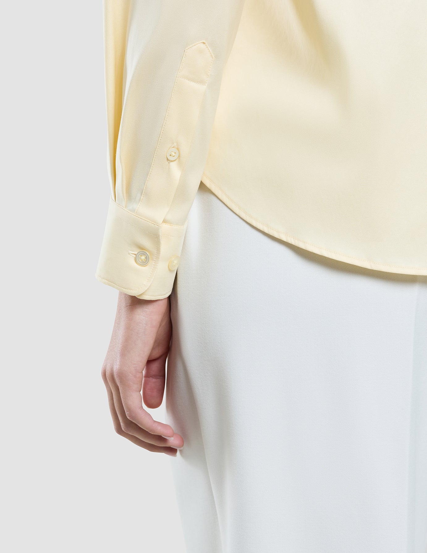 Women Oxford Shirt Misty Yellow Regular