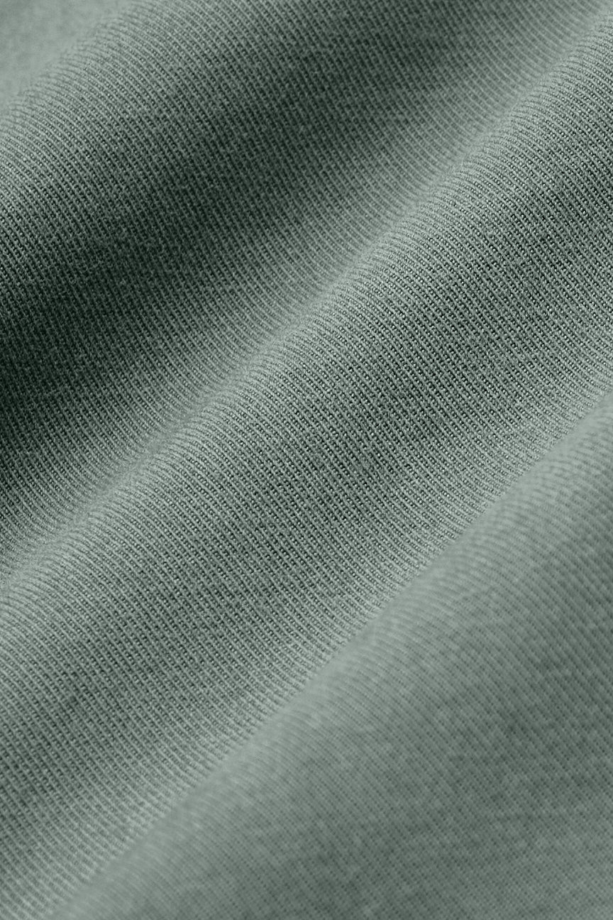 Refine Cotton Shorts Sage Green