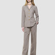 Women Rhea Pants Golden Beige Melange