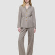 Women Rhea Pants Golden Beige Melange