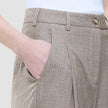 Women Rhea Pants Golden Beige Melange