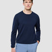 Seamless Core Knit Crewneck Dark Navy