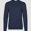 Seamless Core Knit Crewneck Dark Navy