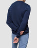 Seamless Core Knit Crewneck Dark Navy
