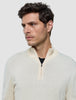 Seamless Core Knit Half Zip Birchwood