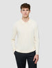 Seamless Core Knit Long Sleeve Polo Birchwood