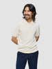 Seamless Core Knit Short Sleeve Polo Birchwood