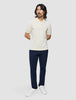 Seamless Core Knit Short Sleeve Polo Birchwood